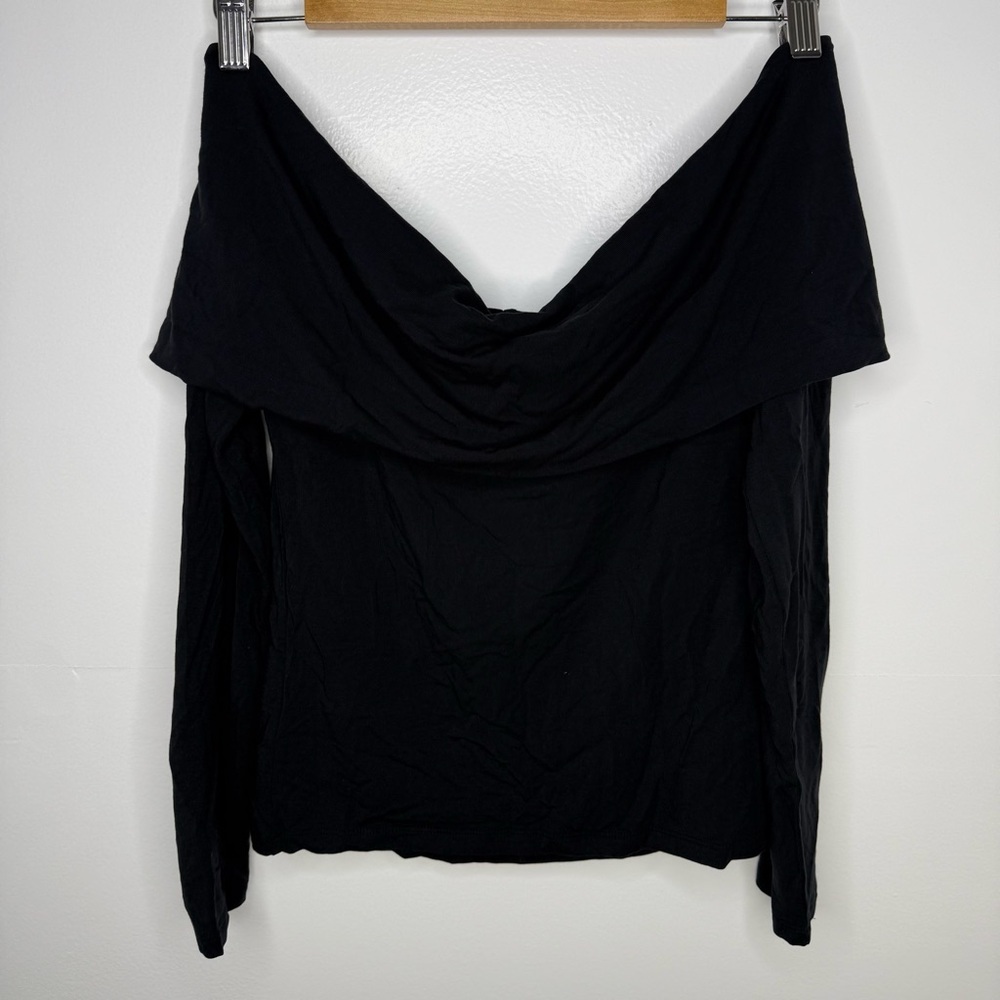 ARITZIA NWT Wilfred Gloria Off The Shoulder Long Sleeve Top - Picture 7 of 7